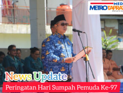 Bupati Tapanuli Utara Pimpin Upacara Peringatan Hari Sumpah Pemuda Ke-97 Tahun 2025