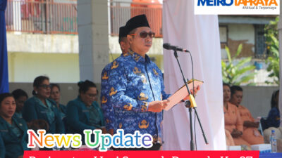 Bupati Tapanuli Utara Pimpin Upacara Peringatan Hari Sumpah Pemuda Ke-97 Tahun 2025