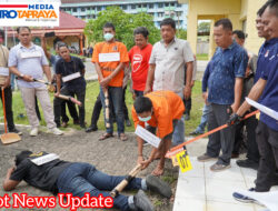 Heboh! Rekonstruksi Pembunuhan Dipicu Isu Begu Ganjang di Tapteng, 18 Pelaku Masih Diburu