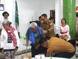 Bupati Tapanuli Utara Serahkan Bantuan ATENSI dari Kementerian Sosial untuk Anak, Lansia, dan Penyandang Disabilitas