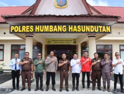 Perkuat Sinergi Penegakan Hukum, Kajari Humbahas Kunjungi Kapolres Humbahas