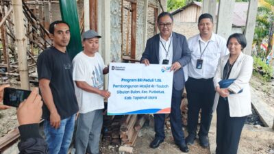 Pemberian CSR BRI untuk Petani Tapanuli Utara, Wujud Sinergi dengan Pemerintah Daerah