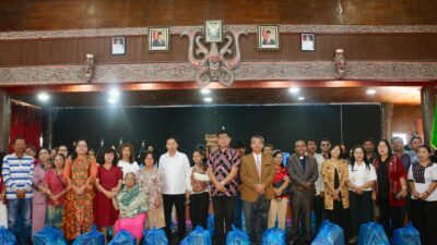 Lewat Ibadah Doa Bersama, Pemkab Taput Teguhkan Semangat Warga dan Salurkan Bantuan