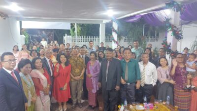 Dr. Maruli Siahaan Hadiri Pegelaran Koor Natal GKPI Kota Medan, Pesankan:  Keharmonisan Ditengah Bangsa.