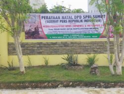 Natal Bersama Dewan Pimpinan Daerah Serikat Pers Republik Indonesia Sumatera Utara Sukses