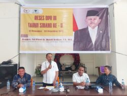 Reses DPR RI Komisi XIII, Dr. Maruli Siahaan Serap Aspirasi Warga Medan Selayang