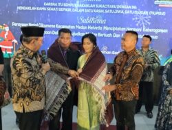 Natal Oikumene Kecamatan Medan Helvetia, Maruli Siahaan Sampaikan Pesan Persaudaraan