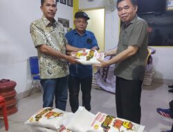 Peduli Korban Banjir, Maruli Siahaan Salurkan Bantuan Beras kepada Jemaat HKI dan HKBP