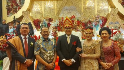 Maruli Siahaan hadiri tiga resepsi pernikahan di Kota Medan