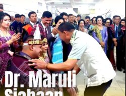Pesta Pernikahan, Shinthia Br. Silitonga Dengan Faisal Jose Parlindungan Siregar, Mendadak Dapat Kunjungan Oleh Dr. Maruli Siahaan.