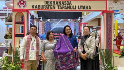 Pemkab Tapanuli Utara Dukung Penguatan Ekonomi Kreatif dan Pelestarian Budaya Lewat Inacraft 2026