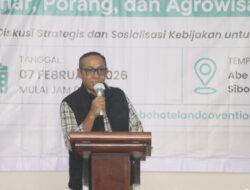 Bupati Tapanuli Utara Apresiasi Upaya Peningkatan Pertanian