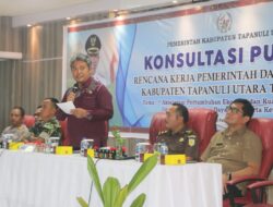 Pemkab Tapanuli Utara Gelar Konsultasi Publik RKPD 2027, Perkuat Arah Pembangunan Menuju Daerah Maju dan Berkelanjutan