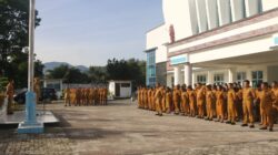 Bupati Taput Pimpin Apel Gabungan, Tekankan Kesiapsiagaan dan Perencanaan Terintegrasi ‎