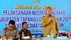 Arah Pembangunan Pemerintah Kabupaten Tapanuli Utara fokus pada 3 hal, termasuk SDM Unggul.