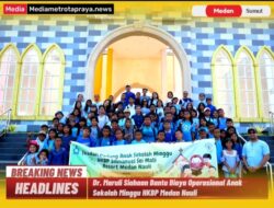 Dr.Maruli Siahaan, Sukses Berangkatkan 79 Anak Sekolah Minggu HKBP Medan Nauli Berwisata Ke Sibolangit