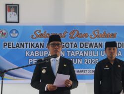 Bupati Tapanuli Utara Lantik Anggota Dewan Pendidikan, Dorong Peningkatan Kualitas SDM dan Pendidikan Berkarakter ‎