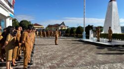 Bupati Tapanuli Utara Pimpin Apel Gabungan, Tekankan Integritas dan Kesiapsiagaan Menghadapi Libur Panjang