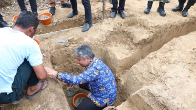 Pemkab Tapanuli Utara Apresiasi Peletakan Batu Pertama Gerai KDMP Sidagal