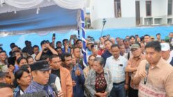 Bupati Tapanuli Utara sambut Kunker  Menteri PKP dan Mendagri Tinjau Progress Pembangunan Huntap