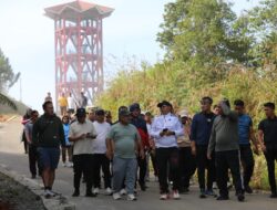 Pimpin Senam Bersama ASN, Bupati Taput Tekankan disiplin ASN dan Optimalisasi Aset