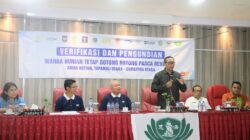 Bupati Tapanuli Utara Pimpin Verifikasi dan Pengundian 70 Unit Hunian Tetap ‘Kampung Parsaoran Nauli’ Adiankoting