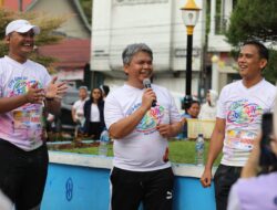 Colour Run Sukses Sedot Ratusan Peserta, Pemkab Taput Komit Dukung Event Pariwisata Berkelanjutan
