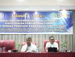 Pemkab Taput Gelar Sosialisasi Penataan Kawasan Hutan, Camat dan Kades Diminta Proaktif Dukung PPTPKH
