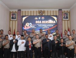Sambut HUT Bhayangkara ke-80, Polres Humbahas Gelar Doa Bersama Lintas Agama Perkuat Kerukunan