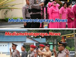 Tiga Pejabat Berganti, Kapolres Humbahas Pimpin Upacara Serah Terima Jabatan