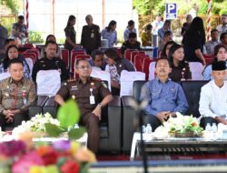 Bupati dan kajari humbahas tanda tangani kerjasama: wujudkan zona integritas WBK-WBBM, komitmen toleransi nol korupsi, narkoba dan kekerasan anak