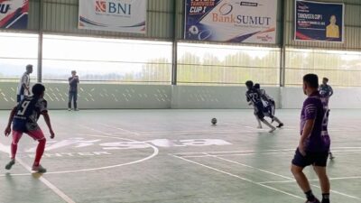 Kombes Pol. (Purn.) Dr. Maruli Siahaan Dukung Turnamen Futsal “Tanovista Cup I” sebagai Wadah Pembinaan Generasi Muda di Tapanuli Utara