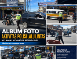 Satlantas polres humbahas tegaskan disiplin: atur lalu lintas di titik padat kota Dolok sanggul