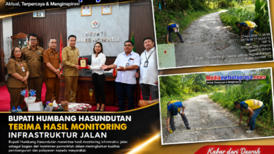 Akhirnya terwujud! jalan tarabintang–Siantar sitanduk–napa kubangan dibangun tahun 2026, anggaran capai Rp18 MILIAR — hasil perjuangan panjang bupati humbahas