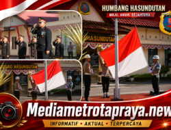 Semangat kemerdekaan! Polres humbahas gelar upacara HUT RI KE-81- tegukan komitmen Pengabdian dan pelayanan kepada masyarakat