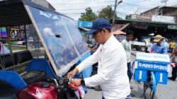 Pupuk Nasionalisme, Pemkab Tapanuli Utara Bagikan 1.814 Bendera Merah Putih di Siborong-borong